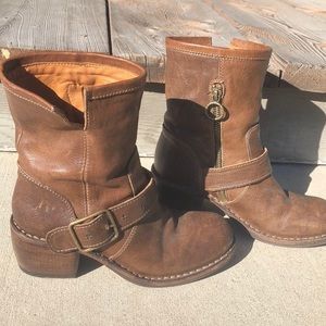 Fiorentini + Baker leather booties